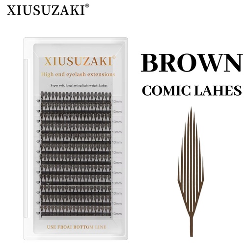 Xiusuzaki Feather Spire 0,07mm Cafés